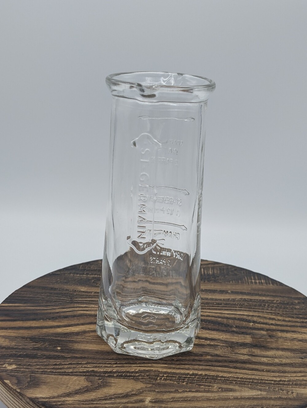 St Germain Cocktail Mixing  Glass Carafe  Pitcher Recipe 300ml 6.5" TALL